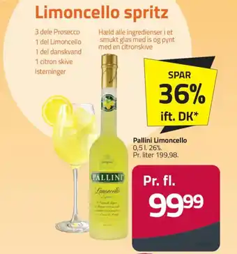 Fleggaard Pallini Limoncello tilbud