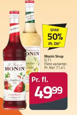 Fleggaard Monin Sirup tilbud