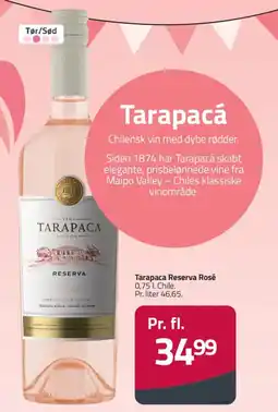 Fleggaard Tarapaca Reserva Rosé tilbud
