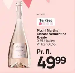 Fleggaard Piccini Martina Toscana Vermentino Rosato tilbud