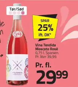 Fleggaard Vina Tendida Moscato Rosé tilbud