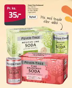 Fleggaard Fever-Tree Sodavand tilbud