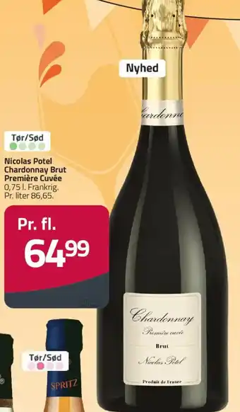 Fleggaard Nicolas Potel Chardonnay Brut Première Cuvée tilbud