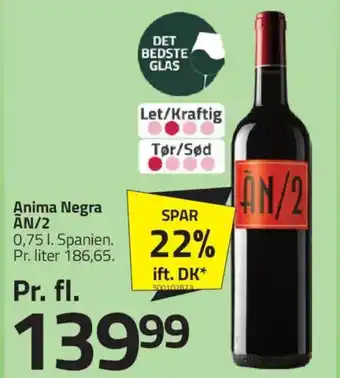 Fleggaard Anima Negra AN/2 tilbud