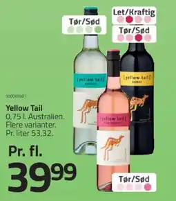 Fleggaard Yellow Tail tilbud