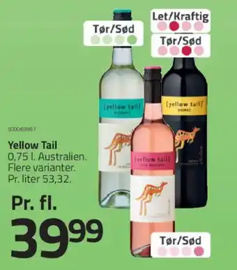 Fleggaard Yellow Tail tilbud