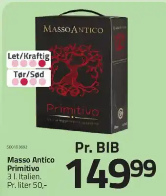 Fleggaard Masso Antico Primitivo tilbud