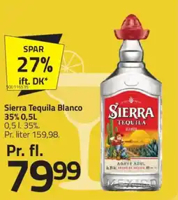 Fleggaard Sierra Tequila Blanco 35% tilbud
