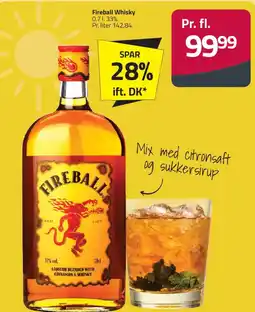 Fleggaard Fireball Whisky tilbud