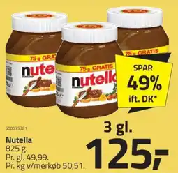 Fleggaard Nutella tilbud