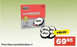 Bauhaus Pest-Stop myrelokkedåser 4 tilbud