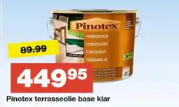 Bauhaus Pinotex terrasseolie base klar tilbud