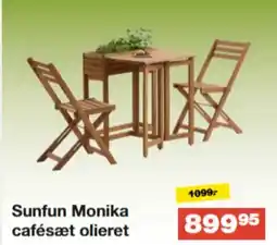 Bauhaus Sunfun Monika cafésæt olieret tilbud