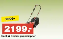 Bauhaus Black & Decker plæneklipper tilbud