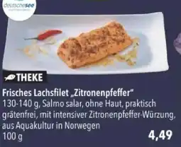 Citti Frisches Lachsfilet „Zitronenpfeffer" tilbud