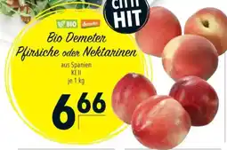 Citti Bio Demeter Pfirsiche oder Nektarinen tilbud