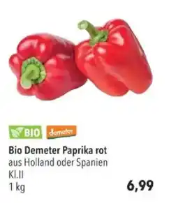 Citti Bio Demeter Paprika rot tilbud