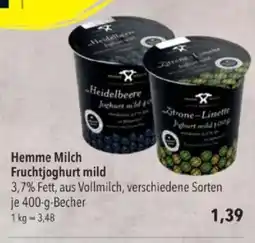 Citti Hemme Milch Fruchtjoghurt mild tilbud
