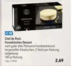 Citti Chef de Paris Französisches Dessert tilbud