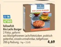 Citti Followfish Bio Lachs Burger tilbud