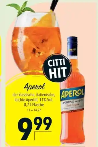 Citti Aperol tilbud
