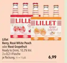Citti Lillet Berry, Rosé White Peach oder Rosé Grapefruit tilbud