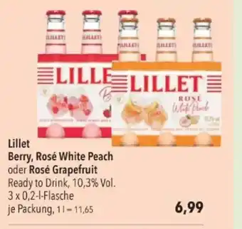 Citti Lillet Berry, Rosé White Peach oder Rosé Grapefruit tilbud