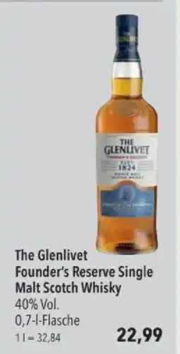 Citti The Glenlivet Founder's Reserve Single Malt Scotch Whisky tilbud