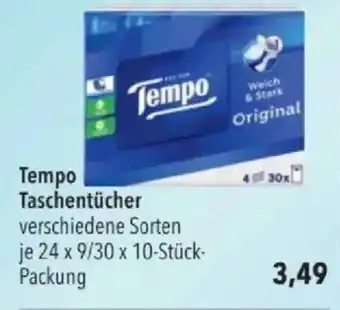 Citti Tempo Taschentücher tilbud
