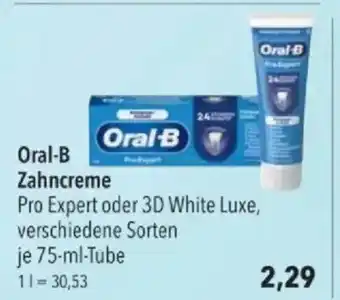 Citti Oral-B Zahncreme tilbud