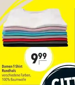Citti Damen T-Shirt Rundhals tilbud