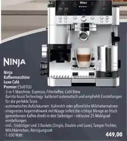 Citti Ninja Kaffeemaschine Luxe Café Premier ES601EU tilbud