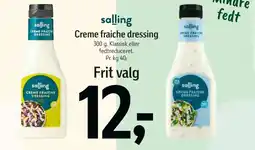 Føtex Salling Creme fraiche dressing tilbud