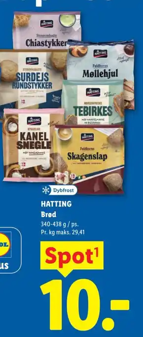 Lidl HATTING Brød tilbud