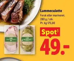 Lidl Lammeculotte tilbud