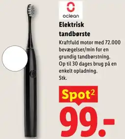 Lidl Elektrisk tandbørste tilbud