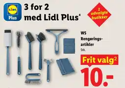 Lidl W5 Rengørings- artikler tilbud