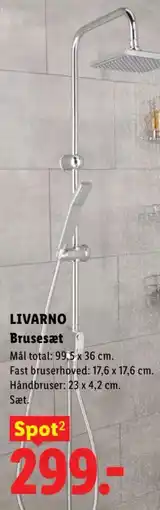 Lidl LIVARNO Brusesæt tilbud