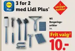 Lidl W5 Rengøringsartikler tilbud