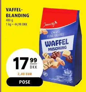 Scandinavian Park VAFFELBLANDING tilbud