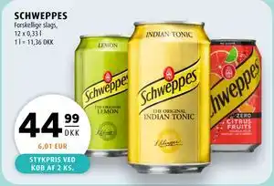 Scandinavian Park SCHWEPPES tilbud
