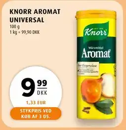 Scandinavian Park KNORR AROMAT UNIVERSAL tilbud