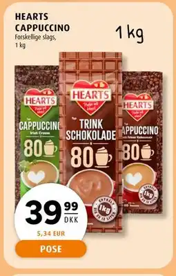 Scandinavian Park HEARTS CAPPUCCINO tilbud
