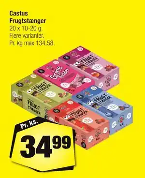 Calle Castus Frugtstænger tilbud
