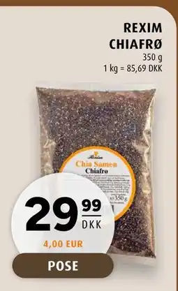 Scandinavian Park REXIM CHIAFRØ tilbud