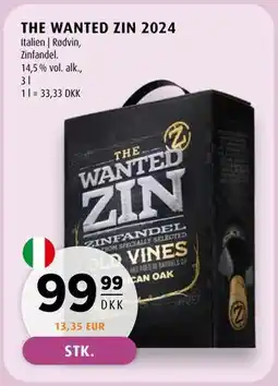 Scandinavian Park THE WANTED ZIN 2024 tilbud