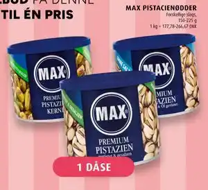 Scandinavian Park MAX PISTACIENØDDER tilbud