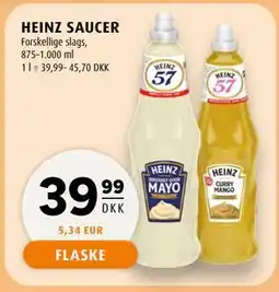 Scandinavian Park HEINZ SAUCER tilbud