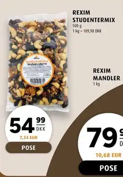 Scandinavian Park REXIM STUDENTERMIX tilbud