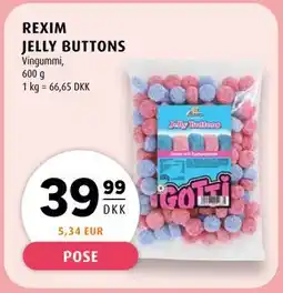 Scandinavian Park REXIM JELLY BUTTONS tilbud